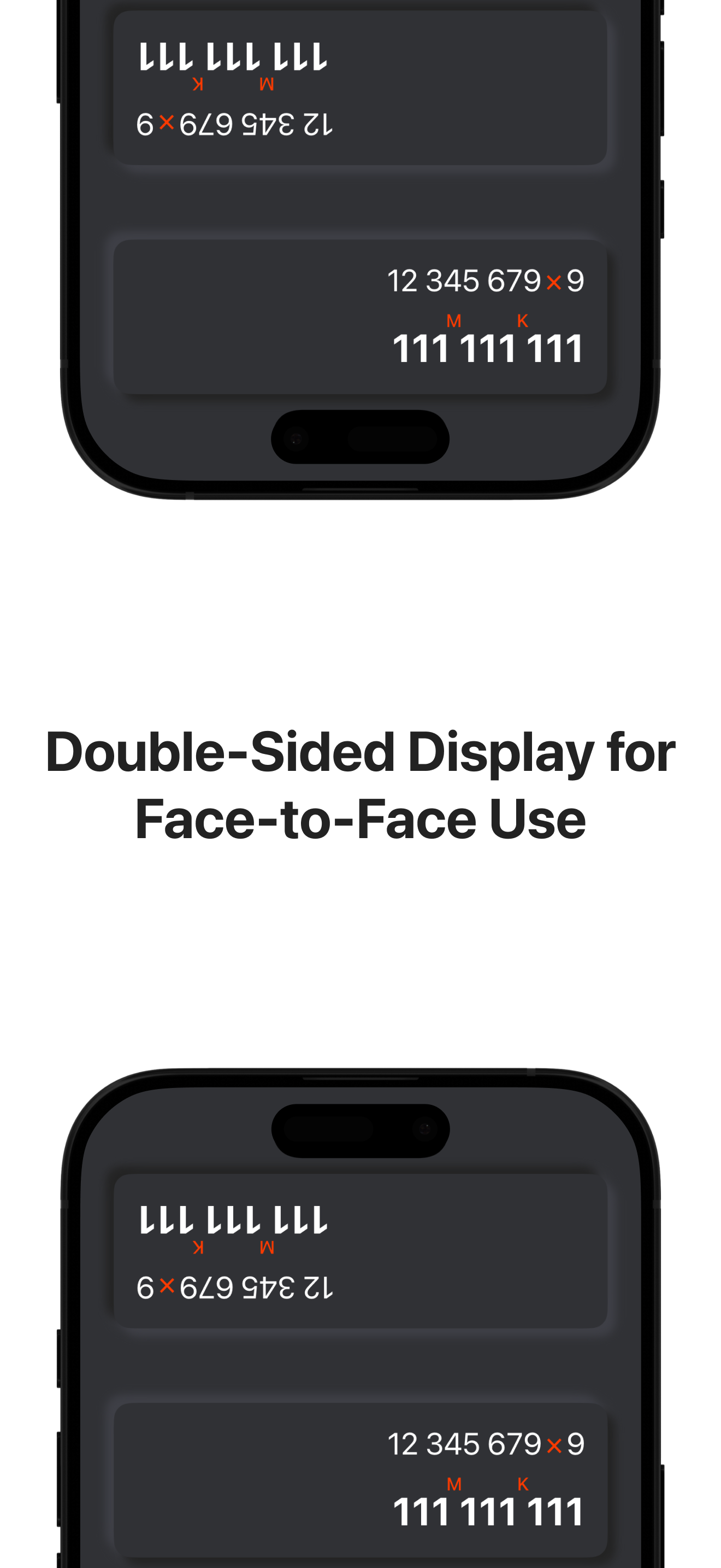 Dual-Screen Calculator