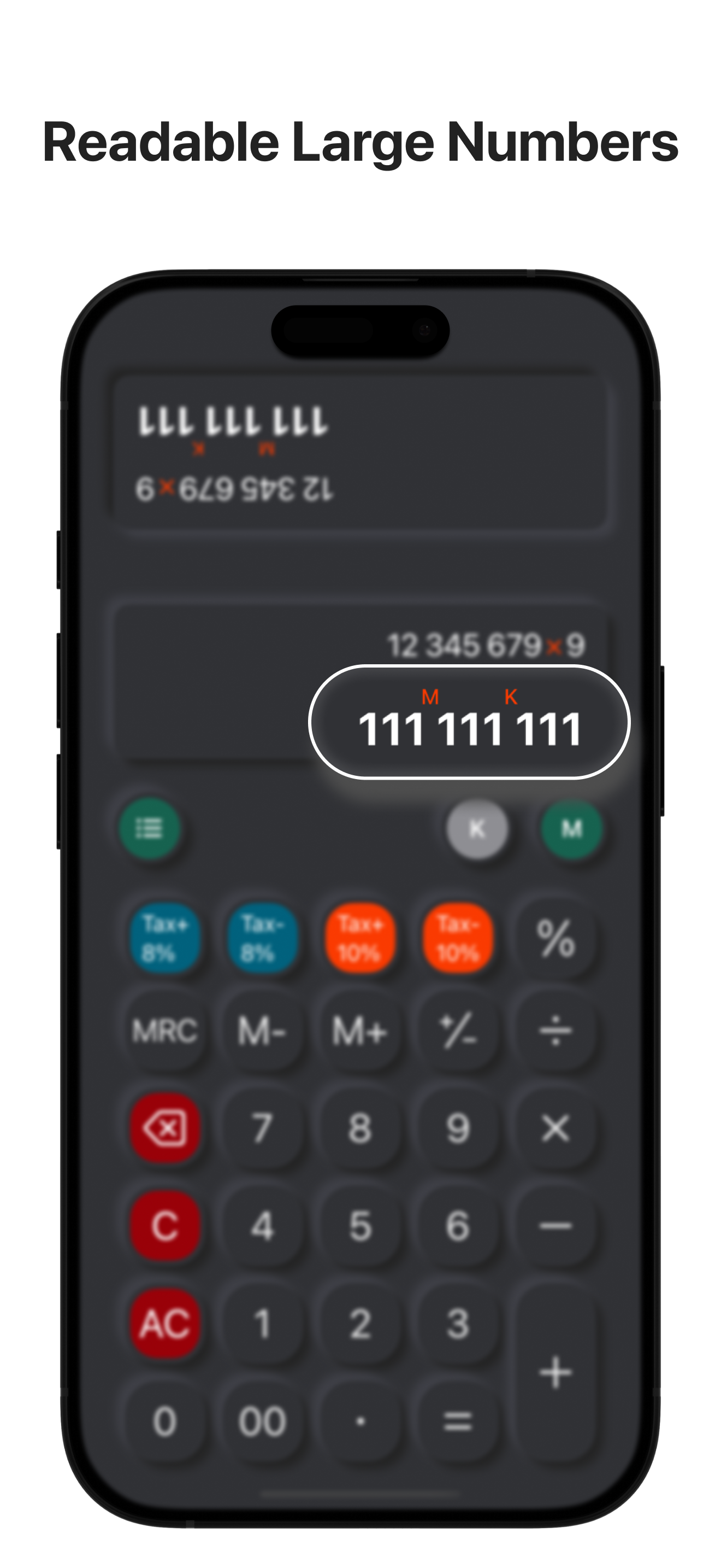 Readable Number Format